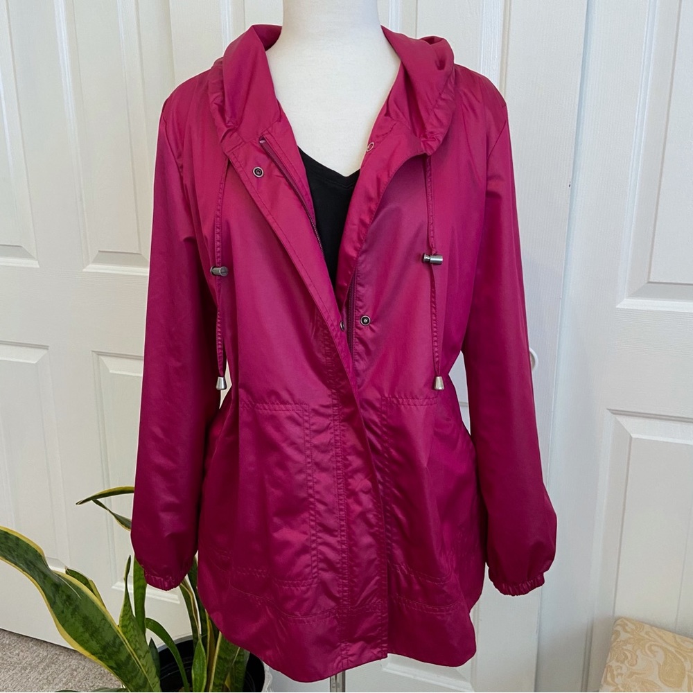 ZENERGY Jacket Hood Raincoat Lined